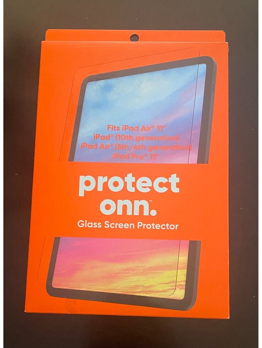 Onn Glass Screen Protector for 2025 iPad A16,Air11”,10thGen,Air5/4Gen,Pro11”